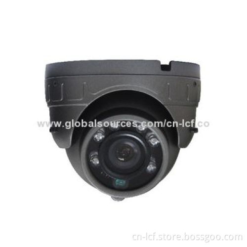 Mini dome camera with metal case, 1/3" Sony 420TVL, CMOS 600TVL